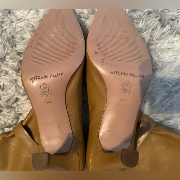 vintage leather heeled boots - Picture 10 of 14